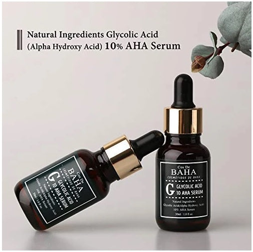 COS DE BAHA (G) AHA Glycolic Acid 10% Serum 30ml