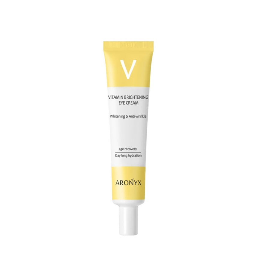MEDI FLOWER Aronyx Vitamin Brightening Eye Cream is a nourishing eye treatment that helps brighten, hydrate, and smooth the delicate skin around the eyes. Formulated with Niacinamide and Vitamin C (Ascorbic Acid), it targets dullness and dark circles for a more radiant look. A blend of Hyaluronic Acid, Polyglutamic Acid, and Panthenol delivers deep moisture, while Peptides and Ceramide NP support firmness and strengthen the skin barrier. Enriched with natural fruit extracts like Pomegranate, Fig, and Mulber