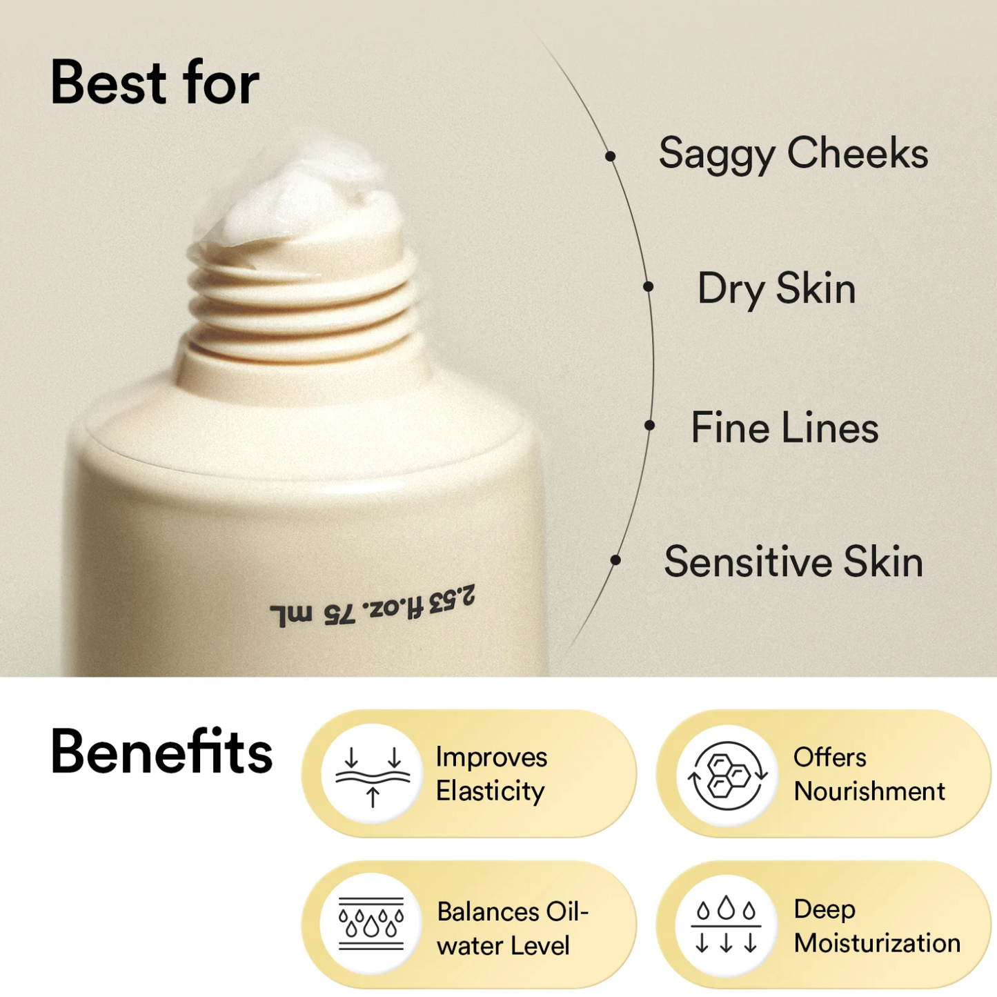 ABIB Jericho Rose Cream Nutrition Tube 75ml