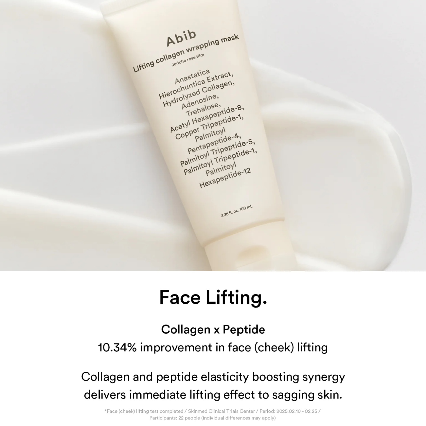 ABIB Lifting Collagen Wrapping Mask Jericho Rose Film 100ml