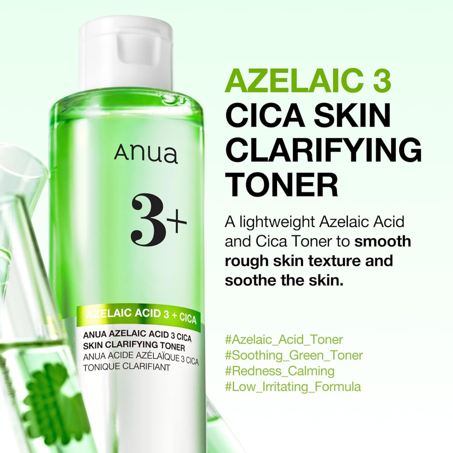 ANUA Azelaic Acid 3 Cica Skin Clarifying Toner 250ml