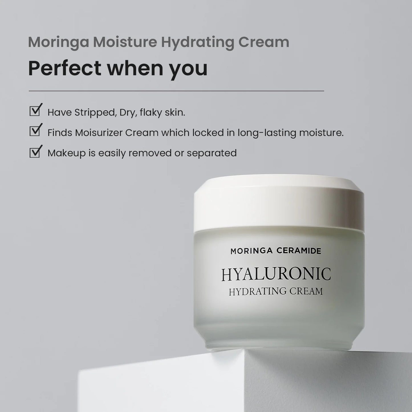 HEIMISH Moringa Ceramide Hyaluronic Hydrating Cream 50ml