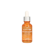 Load image into Gallery viewer, JUMISO All Day Vitamin Brightening &amp; Balancing Facial Serum is designed to revitalize and balance your skin. Formulated with 2% Niacinamide and Sea Buckthorn Extract, it helps brighten and even skin tone while providing hydration. This serum also contains Centella Asiatica and Licorice Root Extracts, known for their calming and soothing properties, making it perfect for achieving a healthy, radiant complexion. Ideal for daily use to promote smoother and more balanced skin.