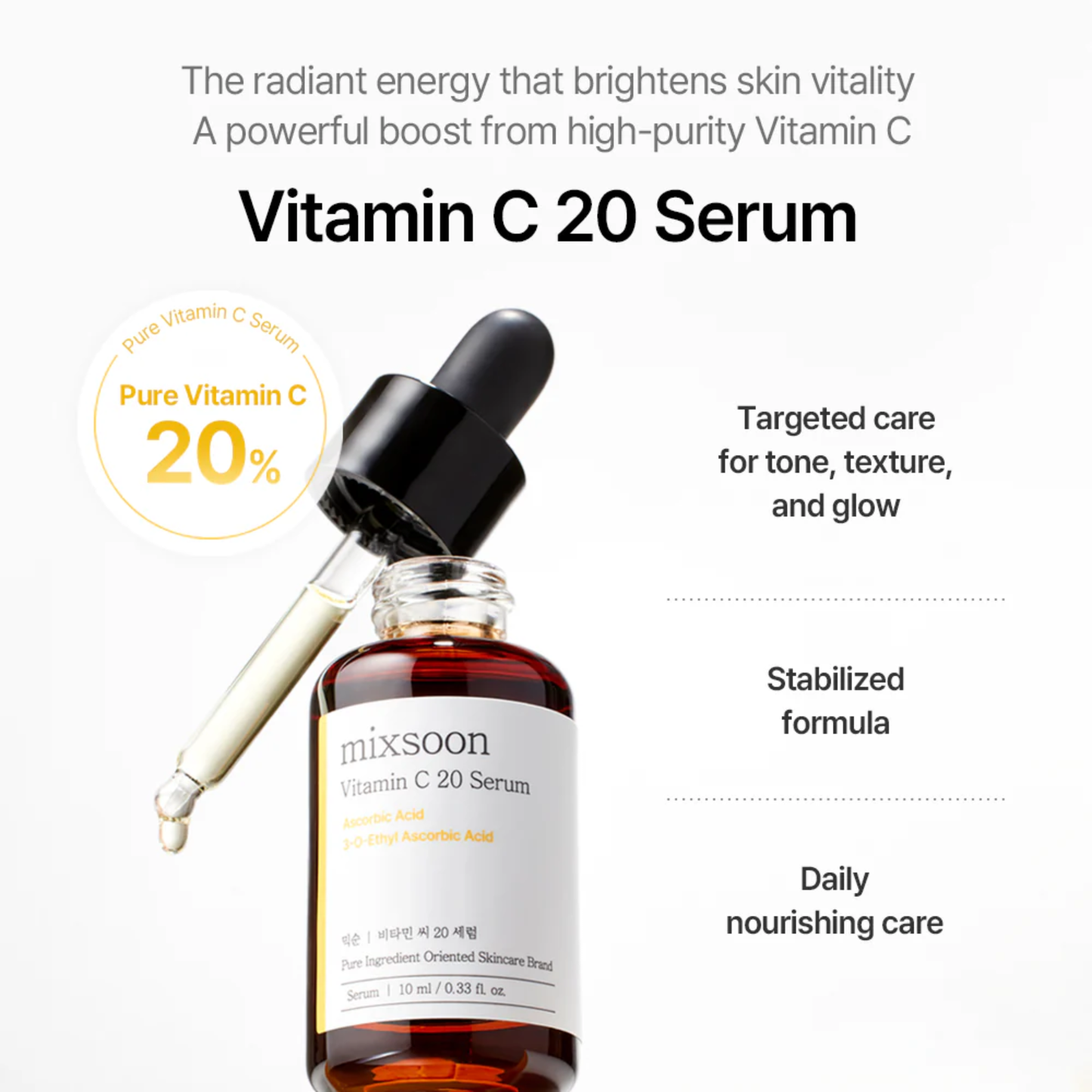 MIXSOON Vitamin C 20 Serum 10ml