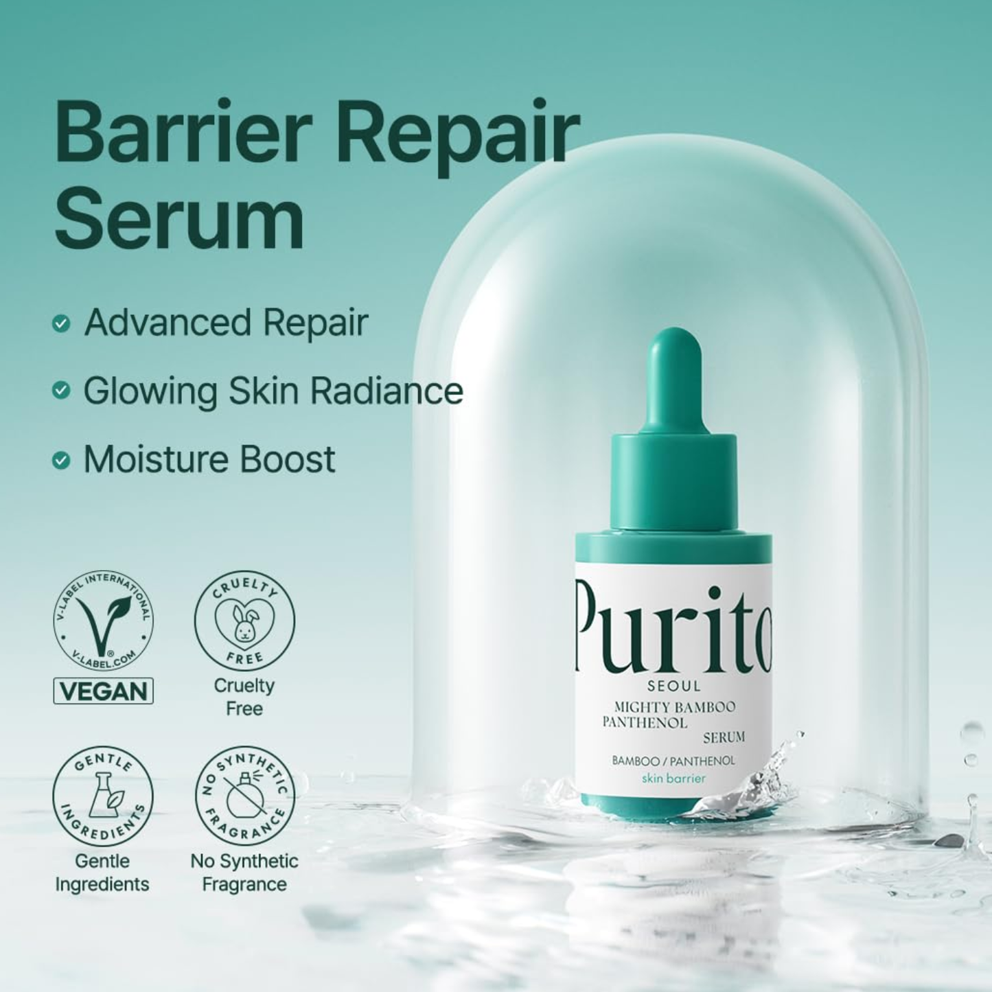 PURITO SEOUL Mighty Bamboo Panthenol Serum 30ml