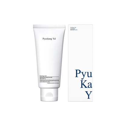 PYUNKANG YUL Peeling Gel is a gentle exfoliator that removes dead skin cells and impurities for a smoother, clearer complexion. Formulated with Papaya Fruit Extract and Betaine Salicylate, it helps refine skin texture and unclog pores without irritation. Enriched with Centella Asiatica, Licorice Root Extract, and Tea Tree Leaf Extract, it soothes and calms the skin while maintaining hydration. Ceramide NP and Sodium Hyaluronate strengthen the skin barrier, leaving it soft, refreshed, and radiant after use.