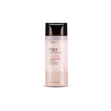 THE FACE SHOP Rice Water Bright Lip & Eye Makeup Remover 120ml