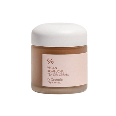 DR. CEURACLE Vegan Kombucha Tea Gel Cream is a lightweight, antioxidant-rich moisturizer that hydrates and balances the skin without heaviness. Infused with Kombucha (Fermented Black Tea), Green Tea Extract, and Niacinamide, it delivers powerful antioxidant care while brightening and refining the skin. With added Beta-Glucan, Hydrolyzed Hyaluronic Acid, and Centella-rich botanicals, this gel cream calms, replenishes moisture, and supports a healthy skin barrier. Ideal for oily, combination, or dull skin in 