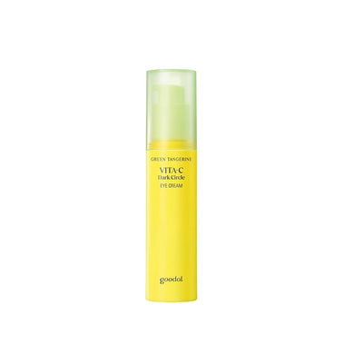 GOODAL Green Tangerine Vita C Dark Circle Eye Cream is infused with Green Tangerine Extract and Vitamin C derivatives to brighten and refresh the under-eye area. This lightweight cream helps reduce the appearance of dark circles and uneven tone while providing deep hydration with ingredients like Glycerin and Propanediol. Enriched with Niacinamide and Arbutin, it promotes a smoother, more radiant look. Perfect for revitalizing tired eyes, it leaves the skin soft, nourished, and glowing.