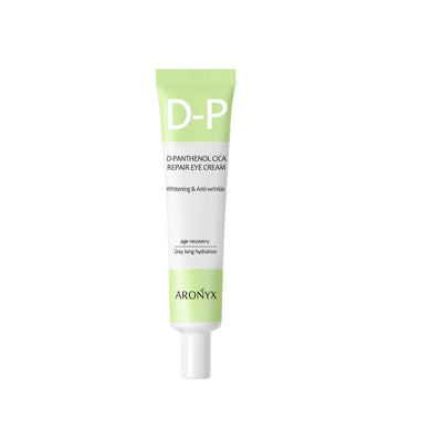 MEDI FLOWER Aronyx D-Panthenol Cica Repair Eye Cream hydrates, soothes, and strengthens the delicate eye area. Formulated with Panthenol, Centella Asiatica Extract, Hyaluronic Acids, and Peptides, it helps reduce fine lines while restoring a firm, refreshed look.