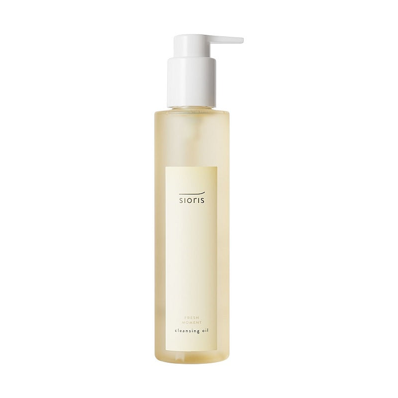 SIORIS Fresh Moment Cleansing Oil is a gentle yet effective cleanser that melts away makeup and impurities without stripping the skin. Enriched with nourishing oils like Safflower, Grape Seed, Sweet Almond, and Camellia Japonica, it leaves your skin soft, hydrated, and refreshed. Perfect for all skin types, even sensitive.