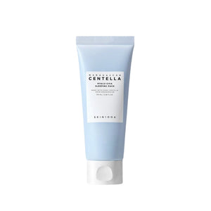 SKIN1004 Madagascar Centella Hyalu-Cica Sleeping Pack is a nourishing overnight treatment designed to hydrate and soothe the skin. It features a rich blend of Centella Asiatica Leaf Extract, Hyaluronic Acid, and Niacinamide to enhance skin barrier function, provide deep hydration, and improve skin tone. Enriched with botanical extracts like Pear Fruit and Melon, and soothing Rosa Damascena Flower Water, this sleeping pack helps to calm the skin overnight, promoting a refreshed and revitalized appearance by 