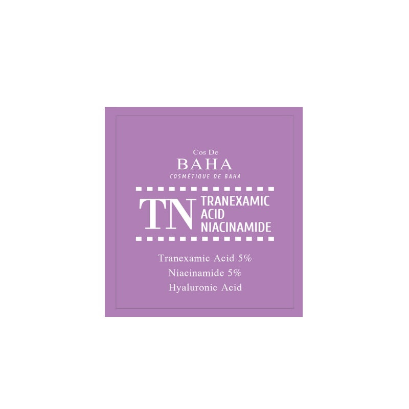Sample of COS DE BAHA (TN) Tranexamic Acid 5% + Niacinamide 5% Serum